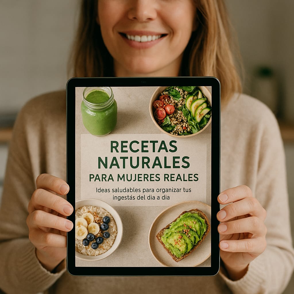 Ebook - Recetas Naturales para mujeres reales